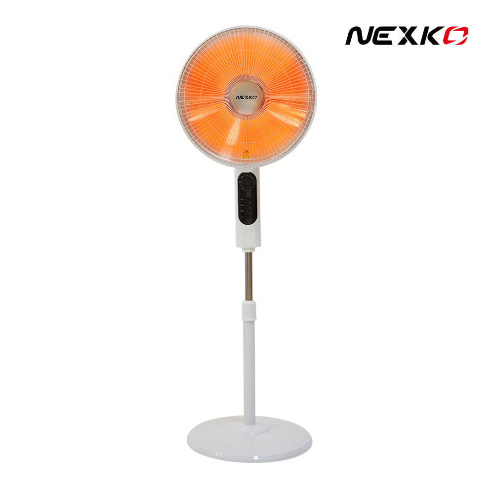 [26년형] 넥스코 선풍기형 히터 전기난로 온열기 가정용 사무실 업소용 열선풍기 35cm