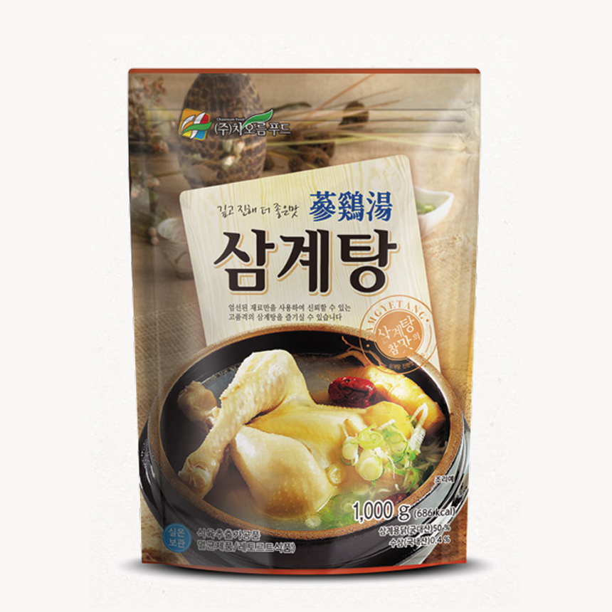 고인돌 차오름푸드 삼계탕 1000g 10개 : 고인돌쌀