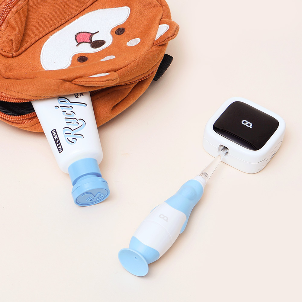 오아 클린이퓨어B 휴대용 칫솔살균기 UV-C 무선 고온 히팅 소독기 건조기 가정용 이미지 2
