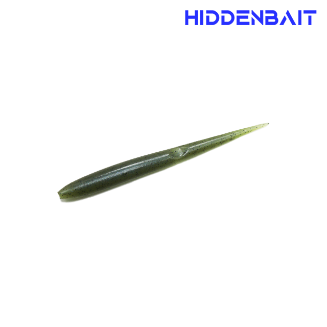 히든베이트 테베 소프트 저크베이트 배스웜 배스낚시 H006 GRAY RED BLACK, 10cm(4인치) - 상세 이미지 4