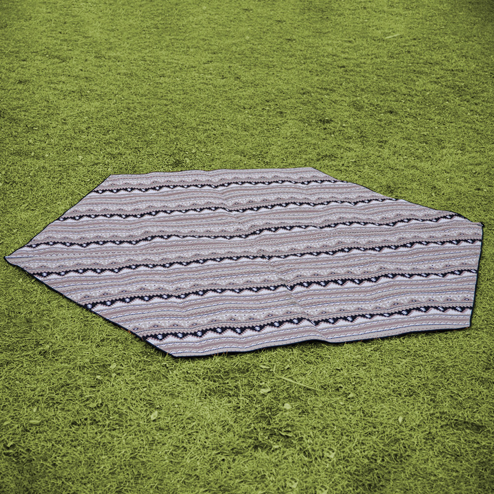 로티캠프 육각 텐트 카펫 시트 카페트