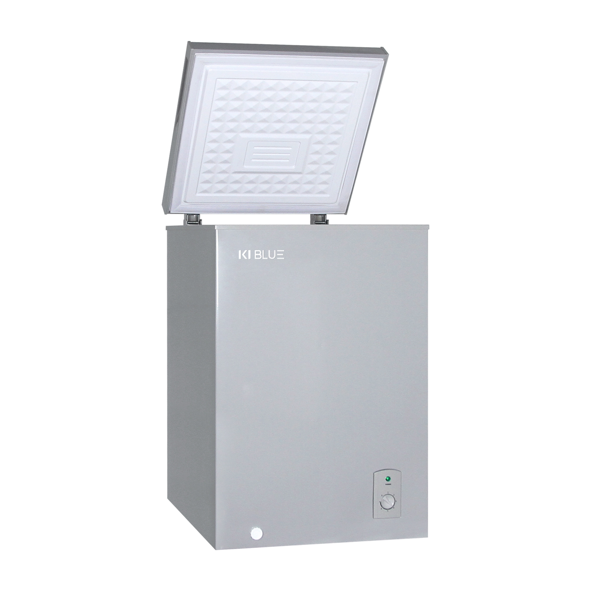 가정용 미니 소형 스탠드 냉동고 보존식 작은 서브 얼음 원룸 다목적 그레이 KFHF-100D