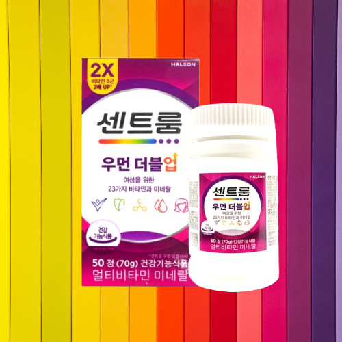 센트룸 우먼 더블업 멀티비타민 미네랄 영양제 50정X1개 - 상세 이미지 2