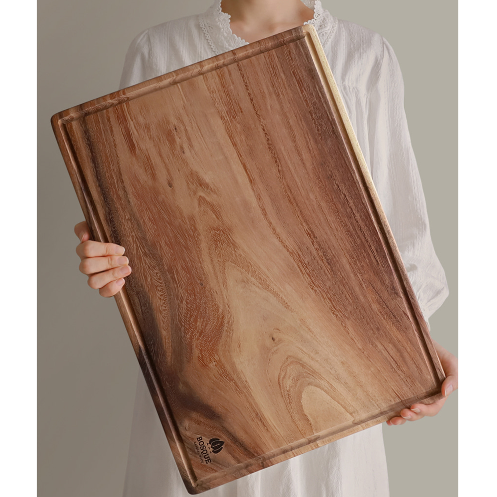 치즈플레이팅 큰 대형 수제 통원목 나무 주방 우드 도마 - 상품 이미지