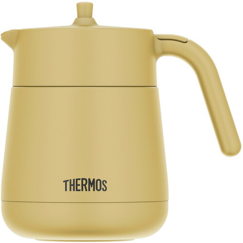 써모스 Thermos 진공 보온 차 주전자 700ml TTE-700 베이지 - 상세 이미지 2