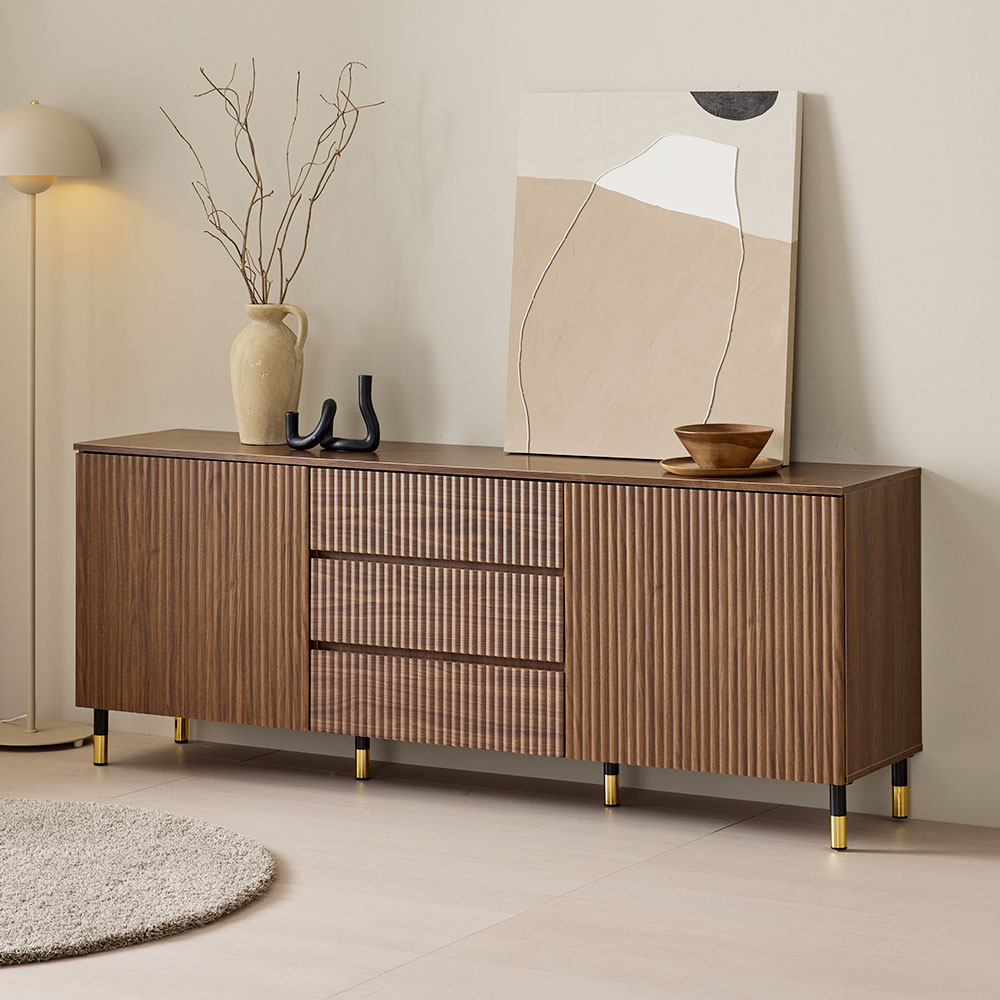 모네 높은 TV 거실장 템바보드 티비다이 1500