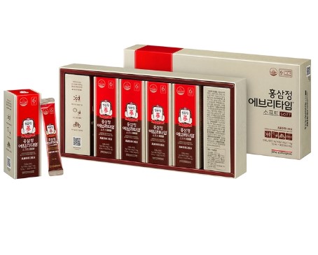 정관장 홍삼정 소프트 에브리타임 10ml x 90포 6년근 홍삼