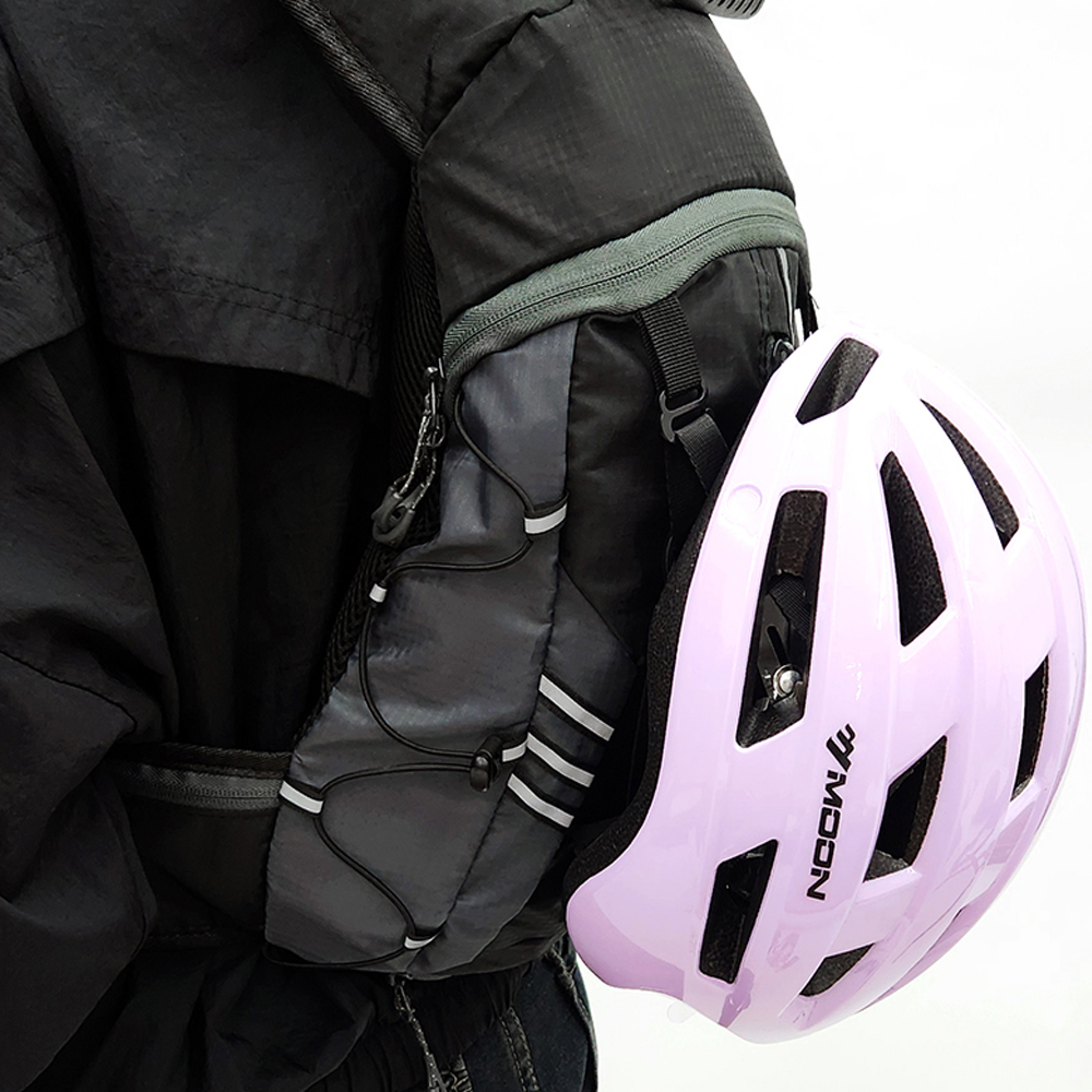 엠모터스 자전거백팩 라이딩 가방 배낭 경량 MTB 로드 여행 국토종주 런닝 백팩 이미지 8
