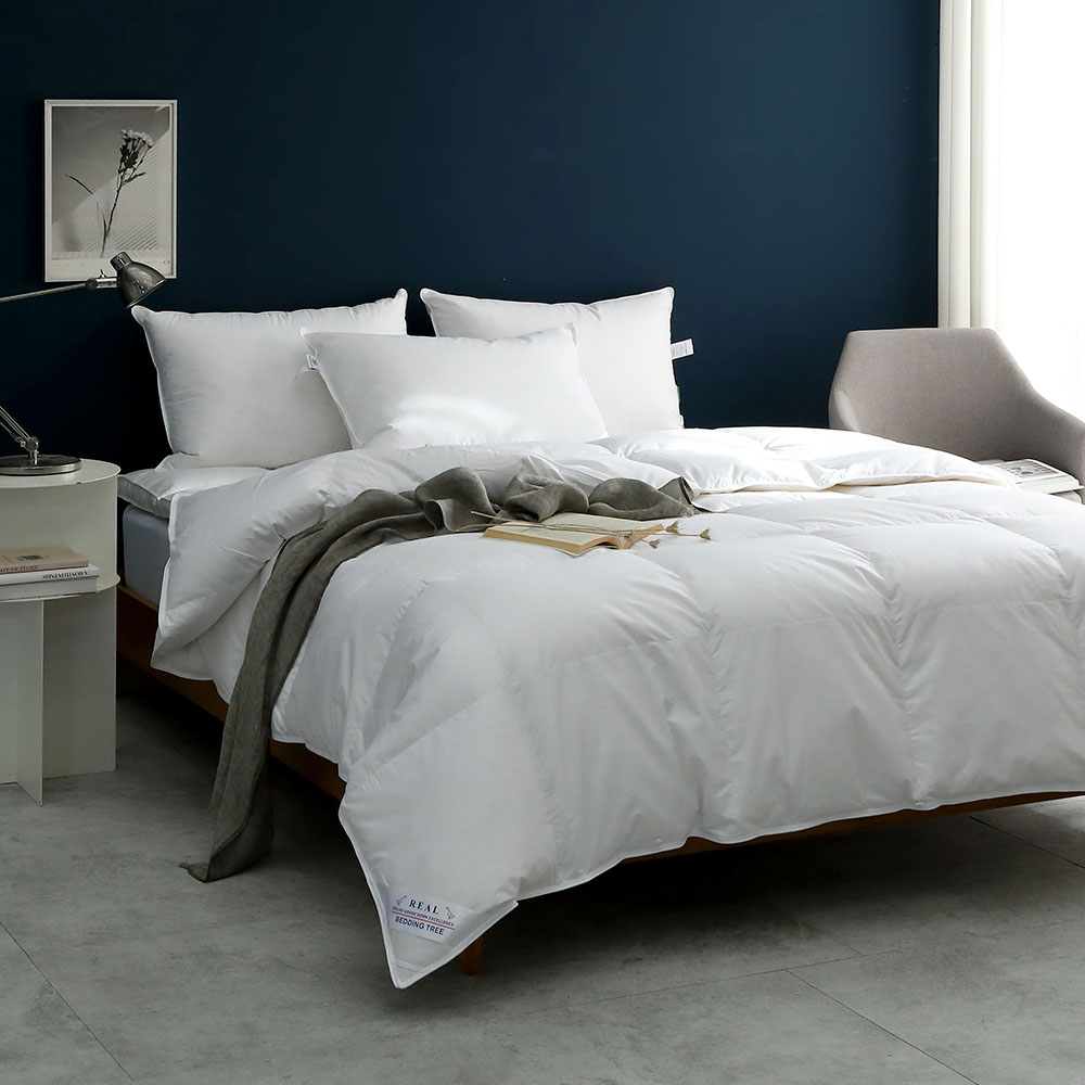 프리미엄 폴란드 구스다운이불 경량 사계절 겨울용 거위솜털이불솜 퀸 라지 이스턴킹 SS