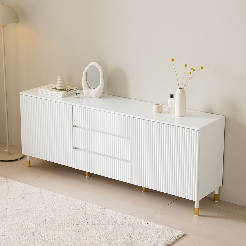 모네 높은 TV 거실장 템바보드 티비다이 1500