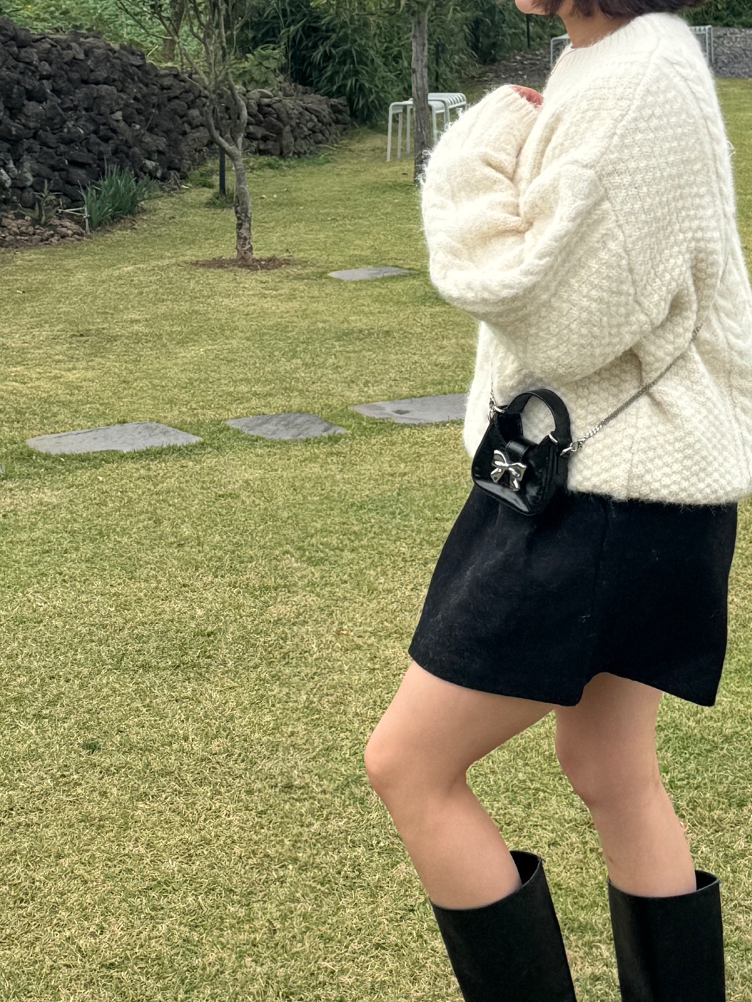 에치와오 (아이, 소라 당일) 클래식 꽈베기 피셔맨 울 니트 여리핏 오버핏 3col
