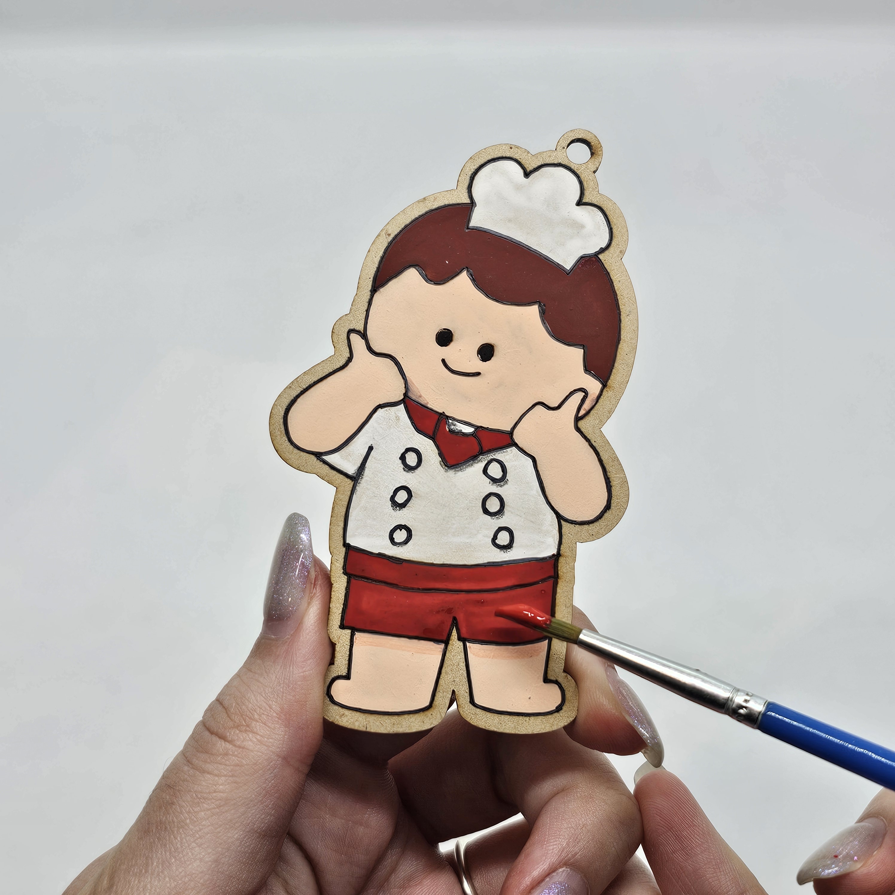 아이두DIY 나의 장래희망 키링 요리사 진로교구 만들기 신학기 자기소개 입학 - 메인 이미지