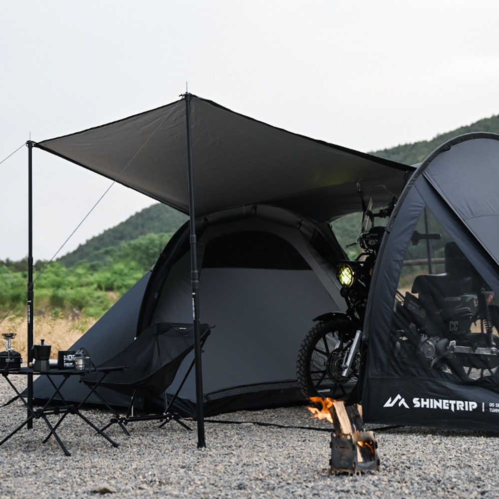 캠핑 클라우드 투어러 모토 바이크 터널 텐트 쉘터 백패킹 경량 하이킹
