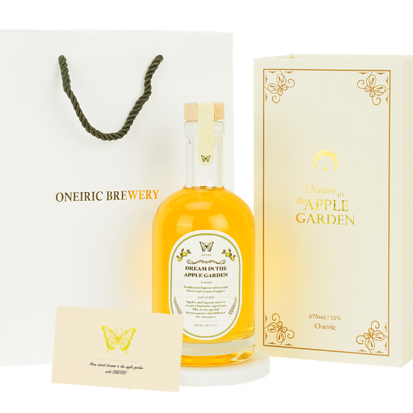 선물용 한국주류 몽환주 드림인더애플가든 달달한 술선물 사과리큐르 칵테일 12도 375ml - 상세 이미지 2