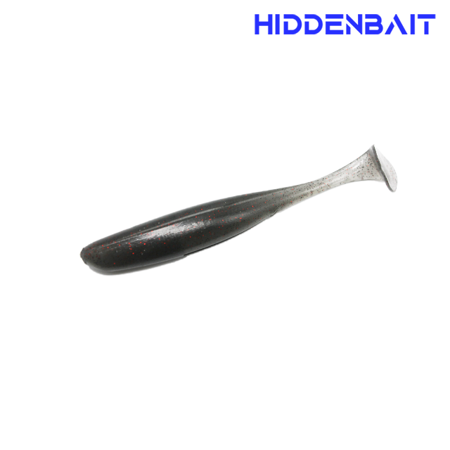 히든베이트 타이탄 쉐드웜 소프트베이트 배스루어 H006 GRAY RED BLACK, 11cm - 상품 이미지