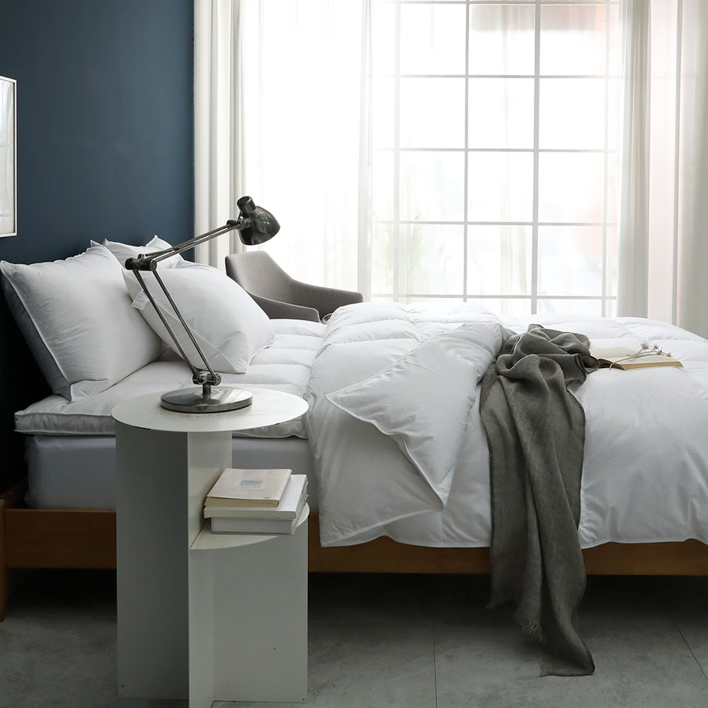 프리미엄 폴란드 구스다운이불 경량 사계절 겨울용 거위솜털이불솜 퀸 라지 이스턴킹 SS