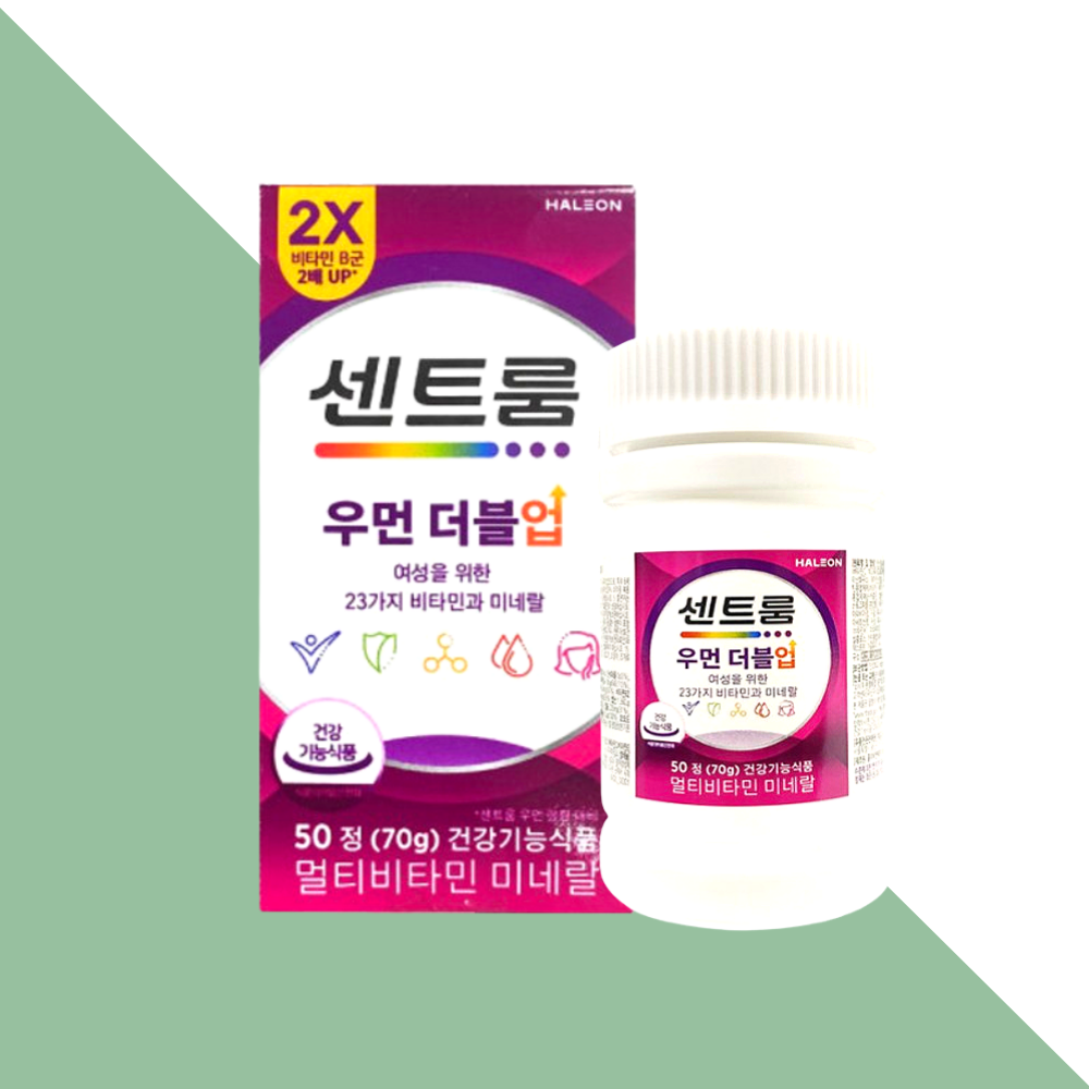센트룸 우먼 더블업 멀티비타민 미네랄 영양제 50정X1개 - 상세 이미지 4