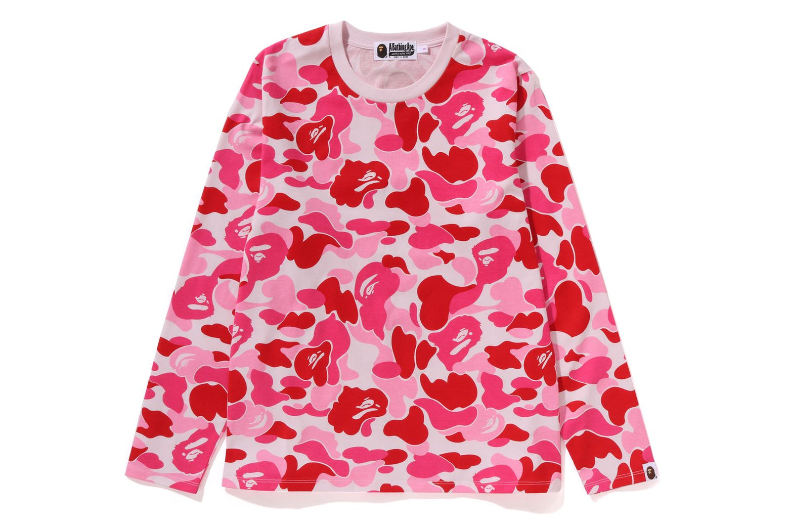 베이프 우먼즈 긴팔티 ABC CAMO LS TEE 1K80-211-005 - 상세 이미지 3