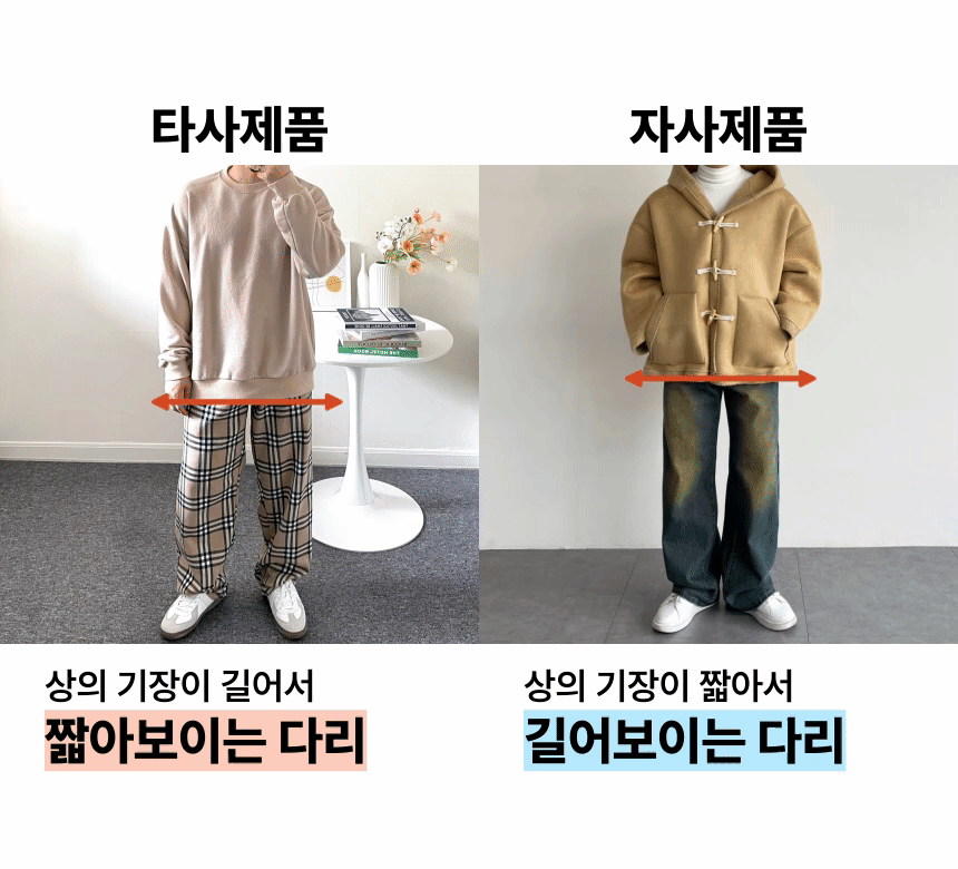 [단독특가] 양털 무스탕 후드 떡볶이 코트 더플코트 겨울 반코트 상세 이미지 11