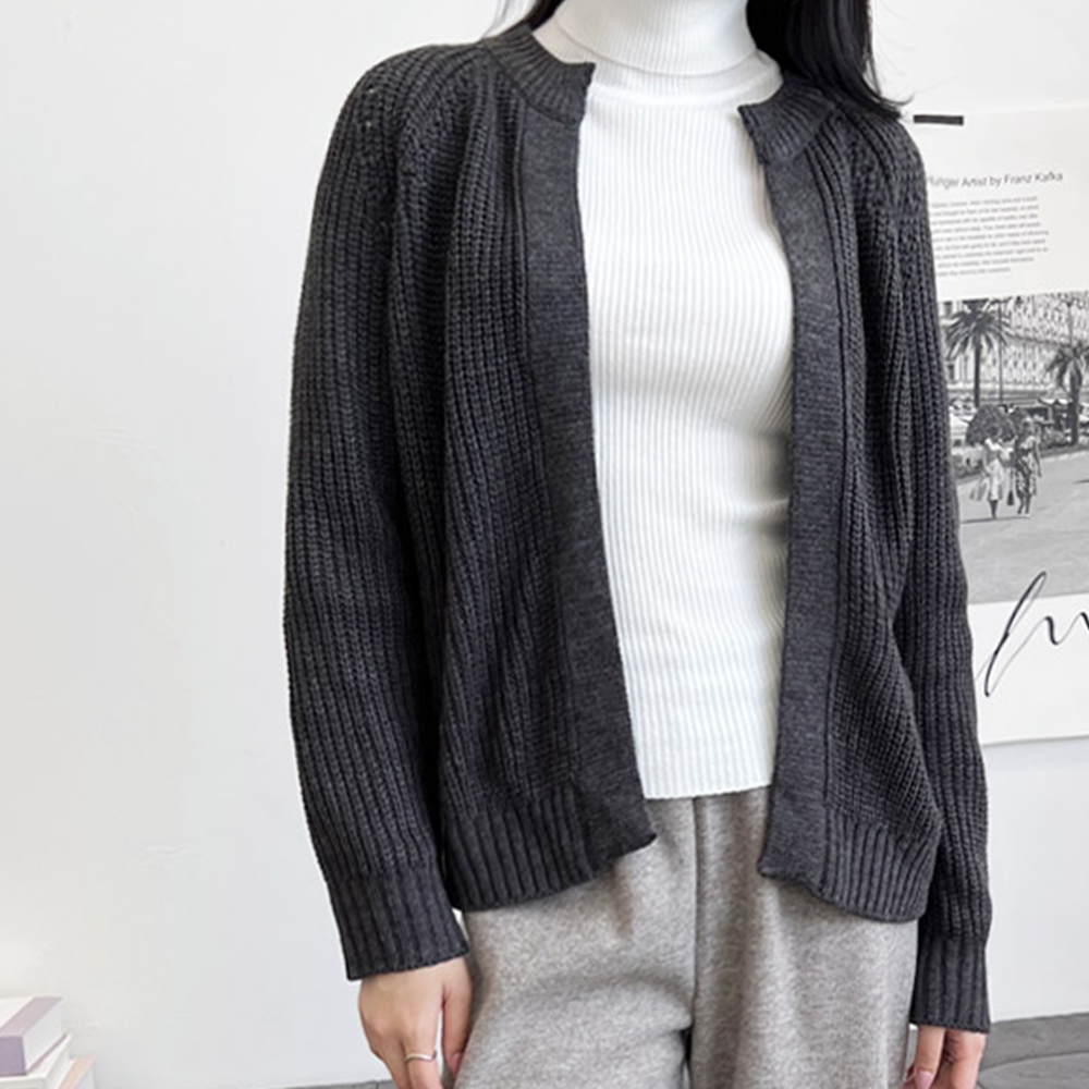 병원가디건 간호사간절기옷 환절기 봄옷 조무사긴팔 간호복 상의옷 어린이집선생님복장 이미지 6