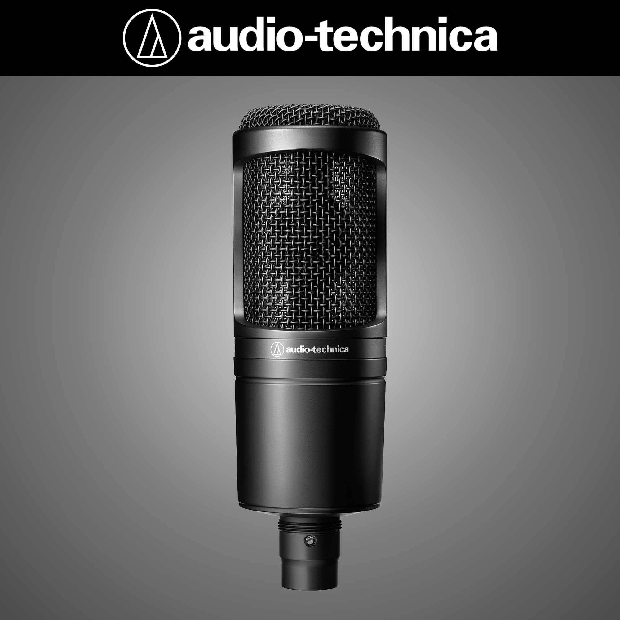 오디오테크니카 AT2020 콘덴서 마이크 녹음 방송 입문용 AUDIO TECHNICA - 상세 이미지 2