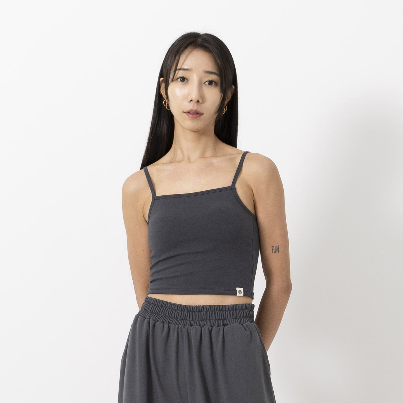 [yoosual earth] 유주얼 어쓰 친환경 오가닉 심플 요가 브라탑 이미지 7