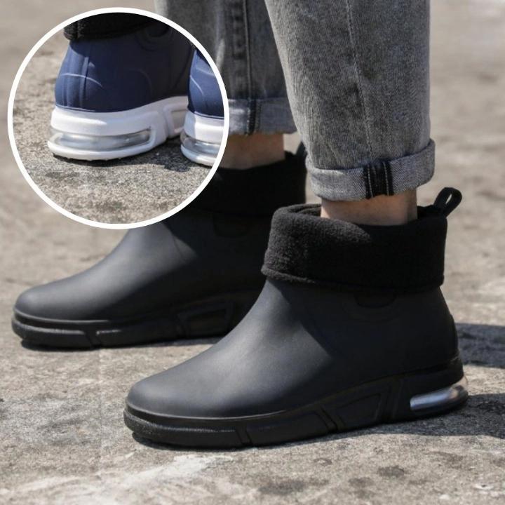 방수 방한 반장화 남자 겨울 반장화 장화 털반장화
