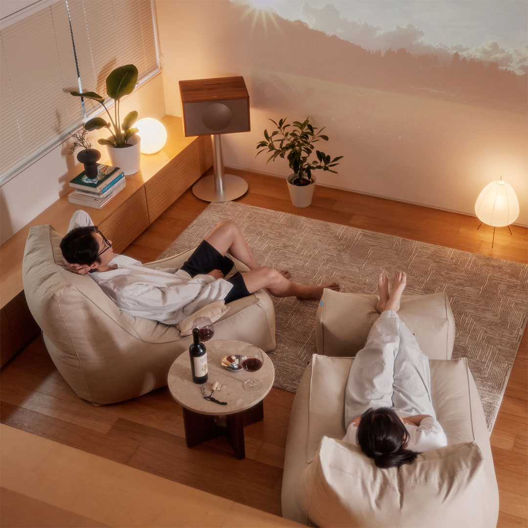 폴리몰리 607C 1인용 대형 빈백 소파 순면 코튼, 캔디 핑크 (메시속커버,선택안함)