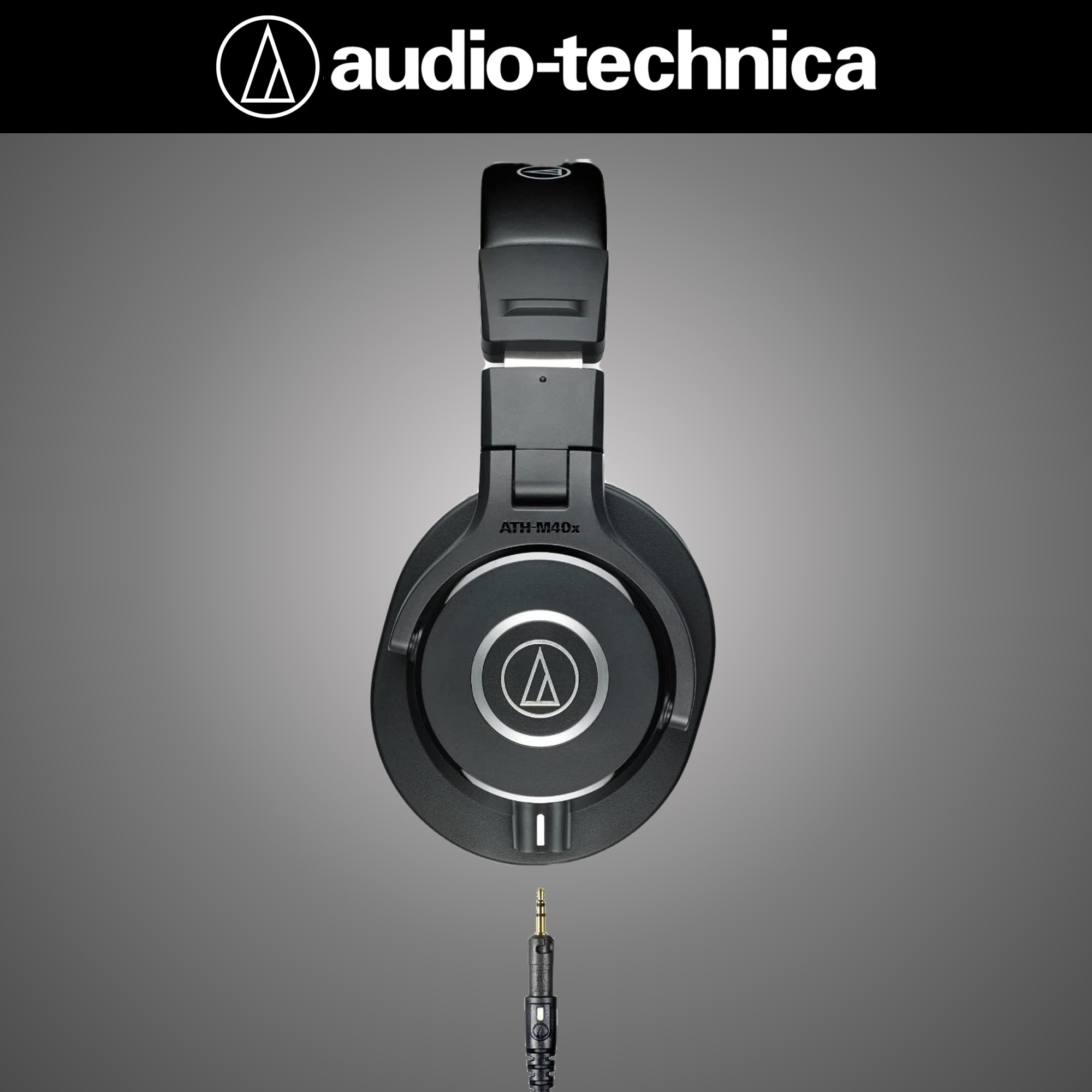 오디오테크니카 ATH-M40X 밀폐형 스튜디오 모니터링 헤드폰 AUDIO TECHNICA - 상세 이미지 2