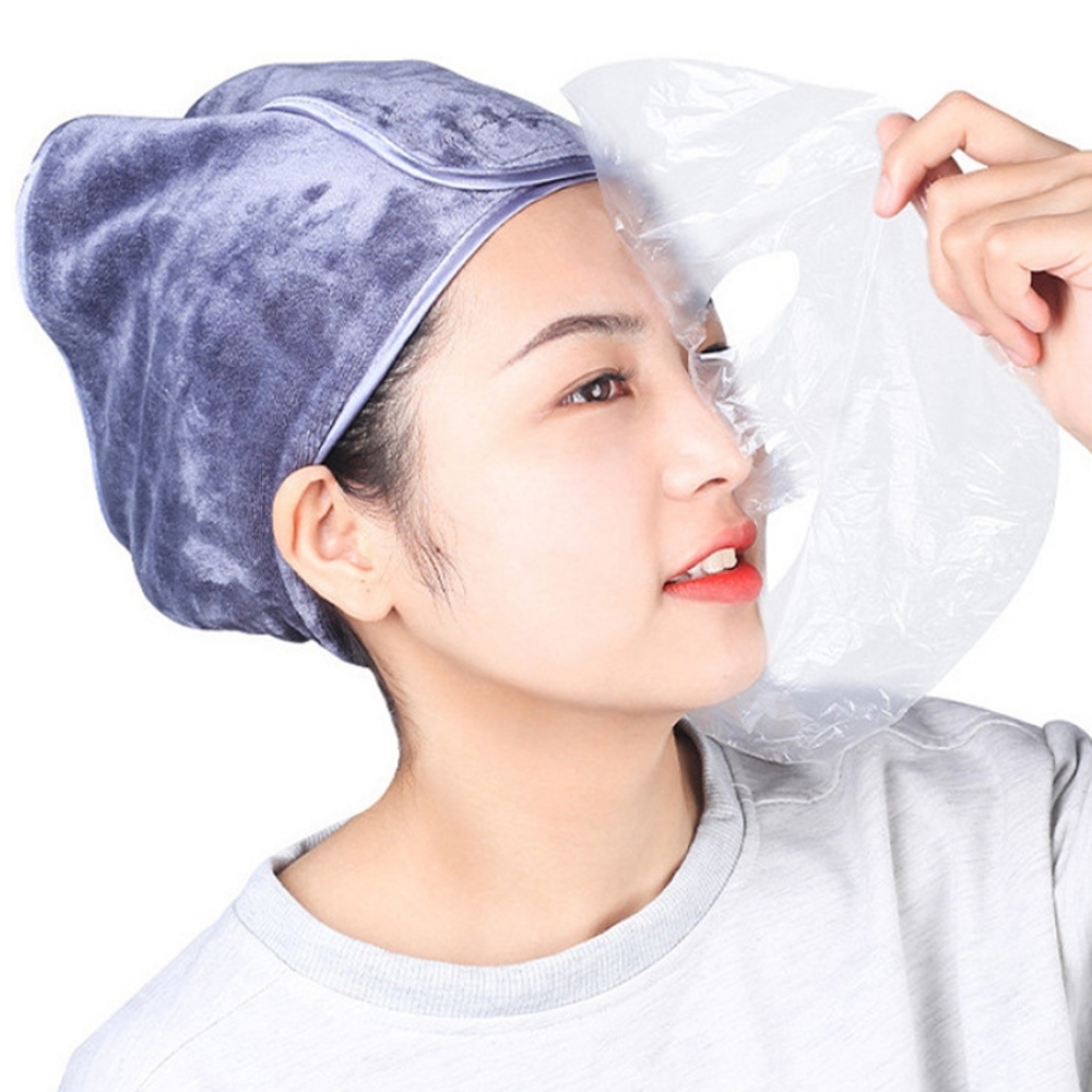 비닐마스크팩 얼굴비닐팩 탄력 수분 일회용 시트지 - 상품 이미지