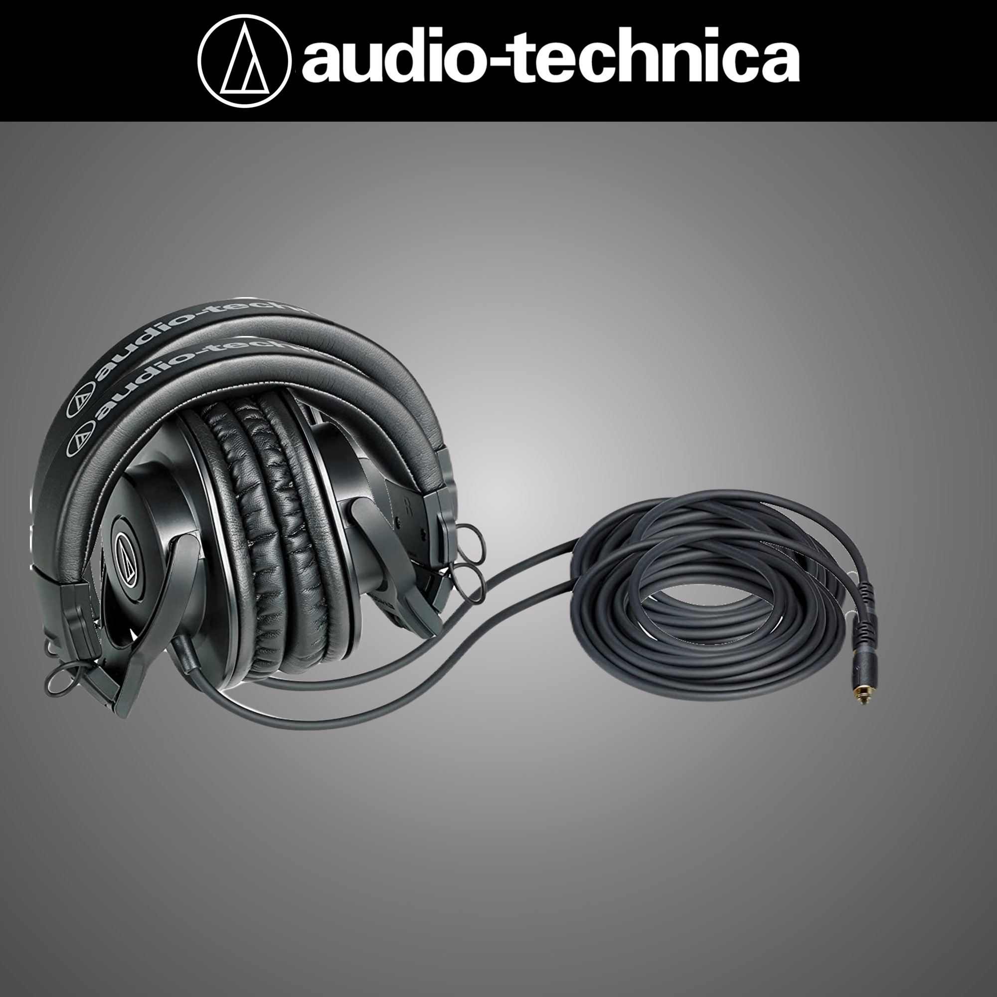 오디오테크니카 ATH-M30X 밀폐형 스튜디오 모니터링 헤드폰 AUDIO TECHNICA - 상세 이미지 3