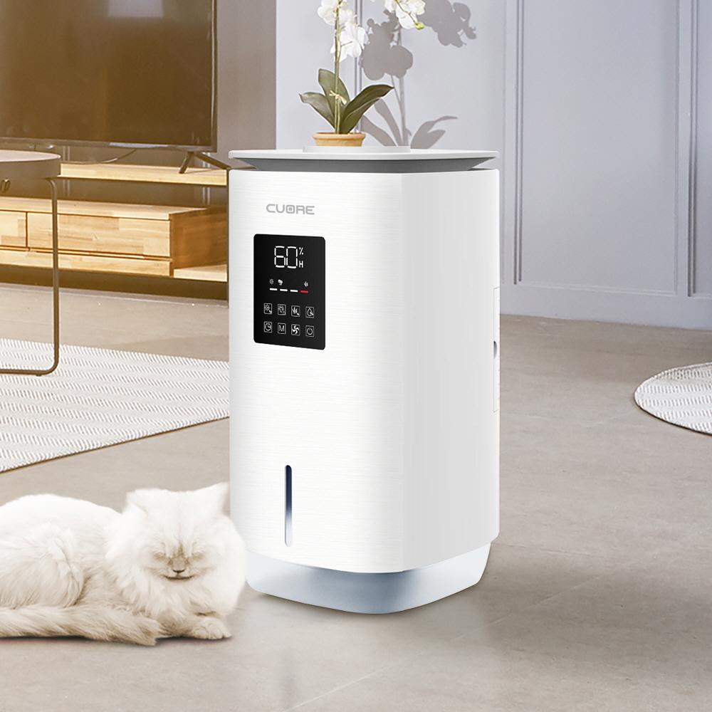 무소음 자연가습기 에어워셔 대용량 자연기화식 가습기