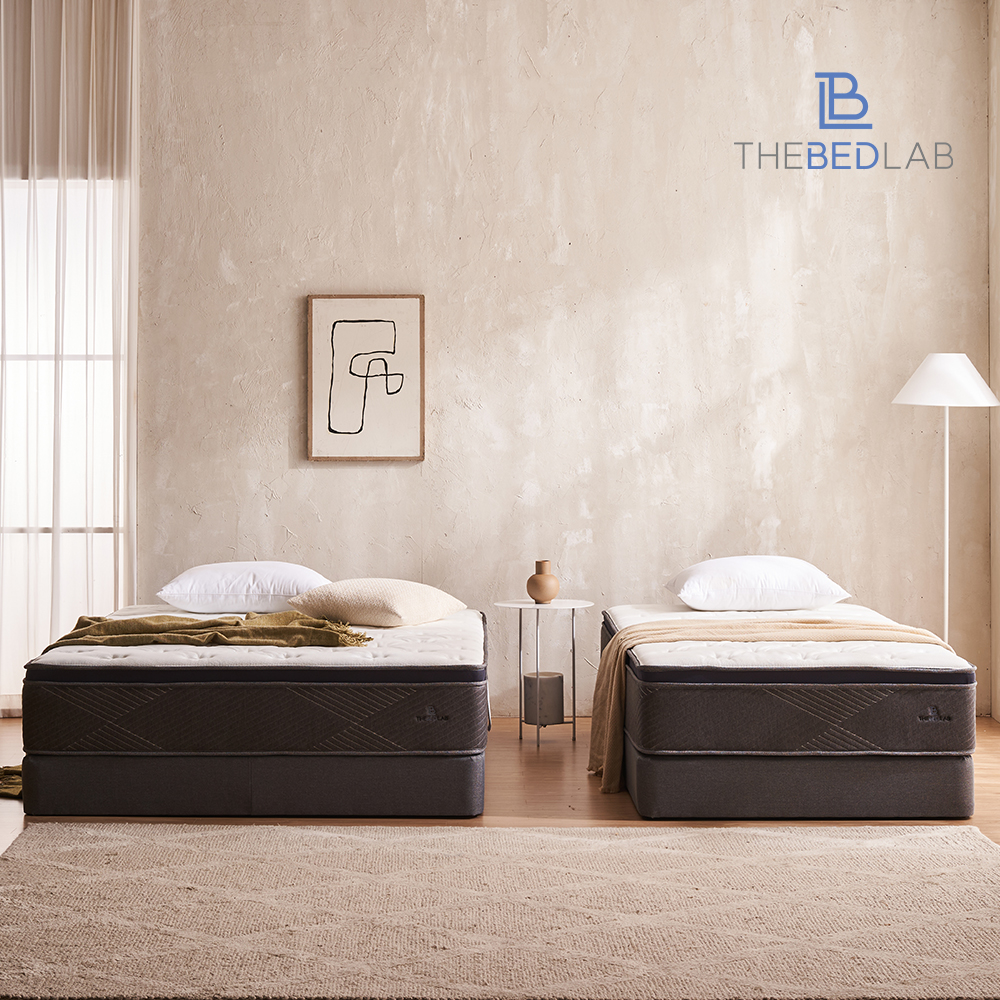 [더베드랩]  특별한 잠을 위한 독립형스프링 호텔식 유로탑 매트리스 미디엄 슈퍼싱글SS - 상세 이미지 5