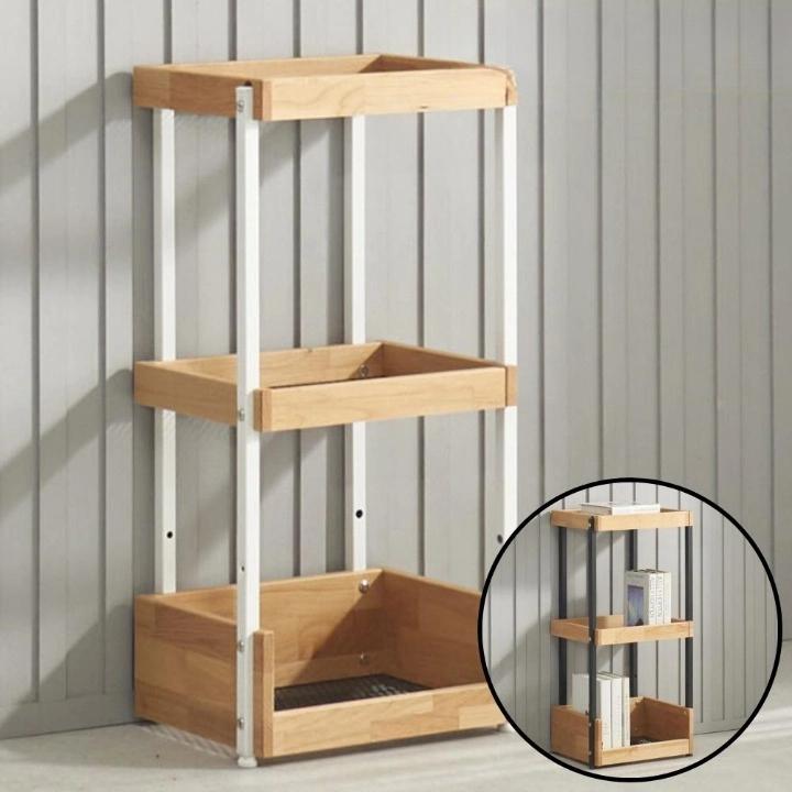 철제 장식장 3단 장식장 소형 진열장 틈새 장식장 400