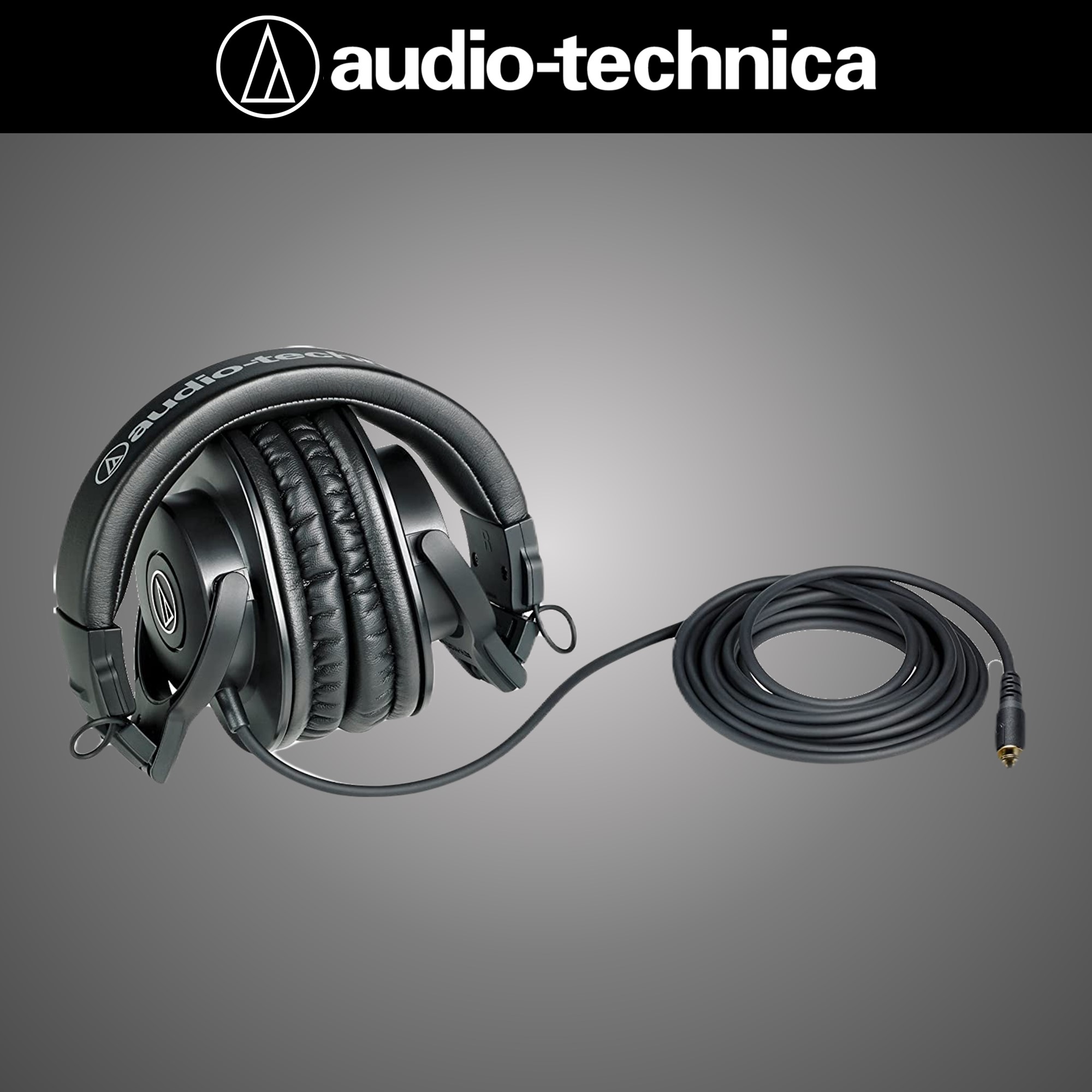 오디오테크니카 ATH-M40X 밀폐형 스튜디오 모니터링 헤드폰 AUDIO TECHNICA 이미지 6