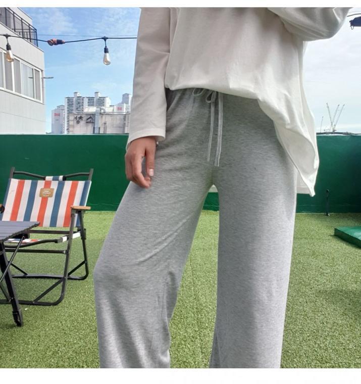 순면 팬츠 부드러운잠옷 국내 - 메인 이미지