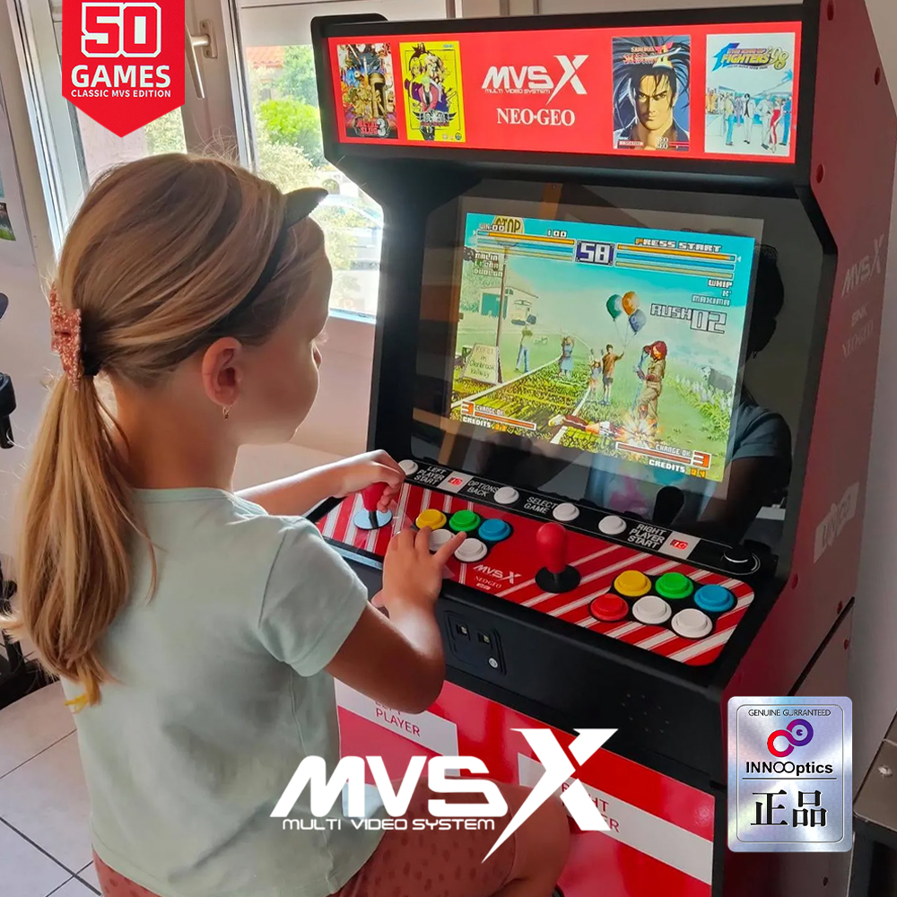 SNK 네오지오 홈아케이드 게임기 NEOGEO MVSX COMBO-III 세트 (MVSX게임기+DIY베이스+라이저) Authorized license 정품 - 상세 이미지 5