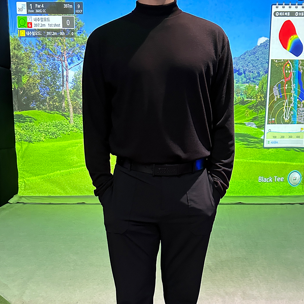 남자목티 반폴라티 남성반목티 - 상세 이미지 5