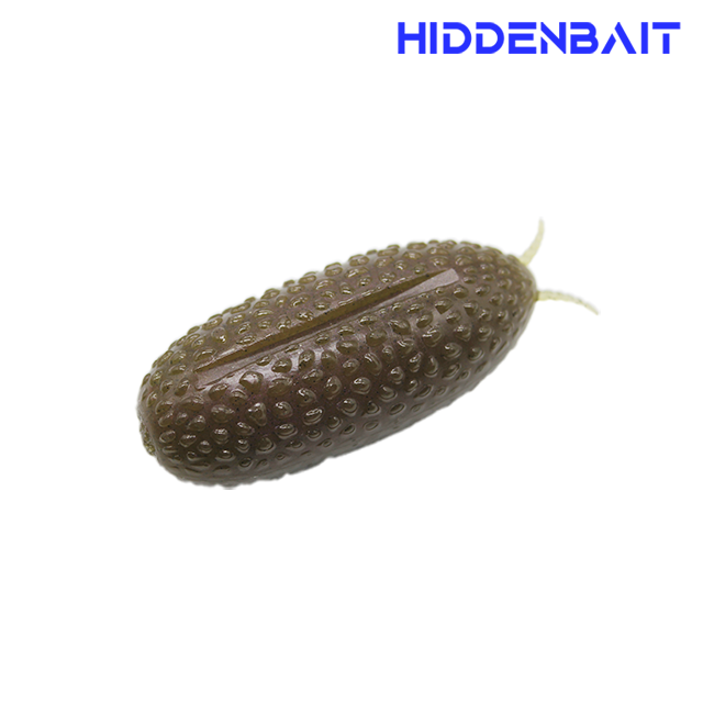 히든베이트 헬레네 고비중 배스웜 배스낚시 소프트웜 H001 DARK BLACK, 23g - 상세 이미지 4