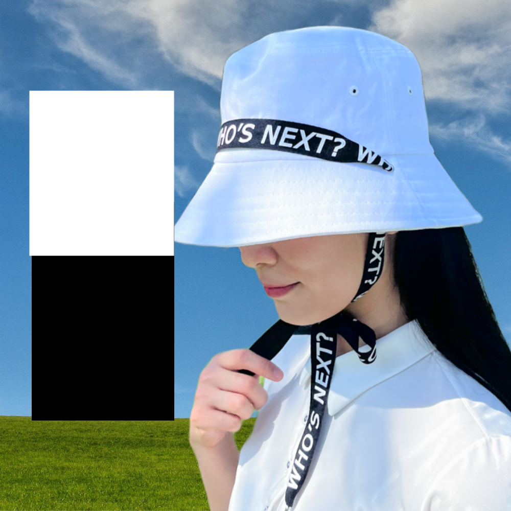 여성 골프모자 골프버킷햇 벙거지모자