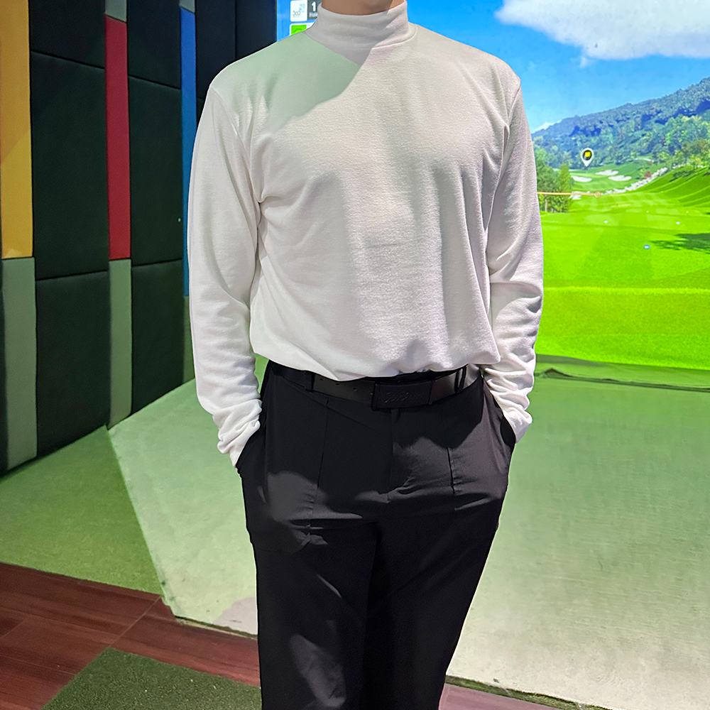 남자목티 반폴라티 남성반목티 - 메인 이미지
