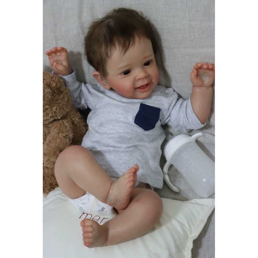 아기 모형 베이비 더미 교육 인형 산부인과 양육 출산 맨몸 55cm - 상세 이미지 3