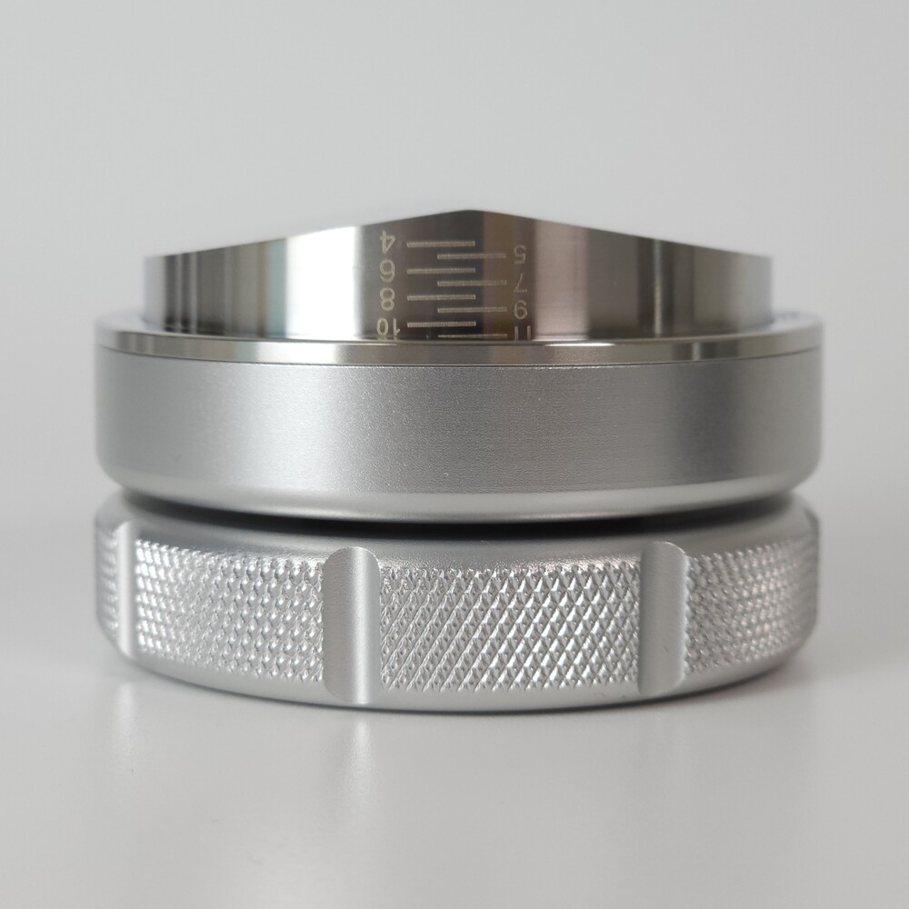 빈워크 레벨링툴 프로 실버 커피 템퍼 탬퍼 디스트리뷰터 58mm - 상품 이미지