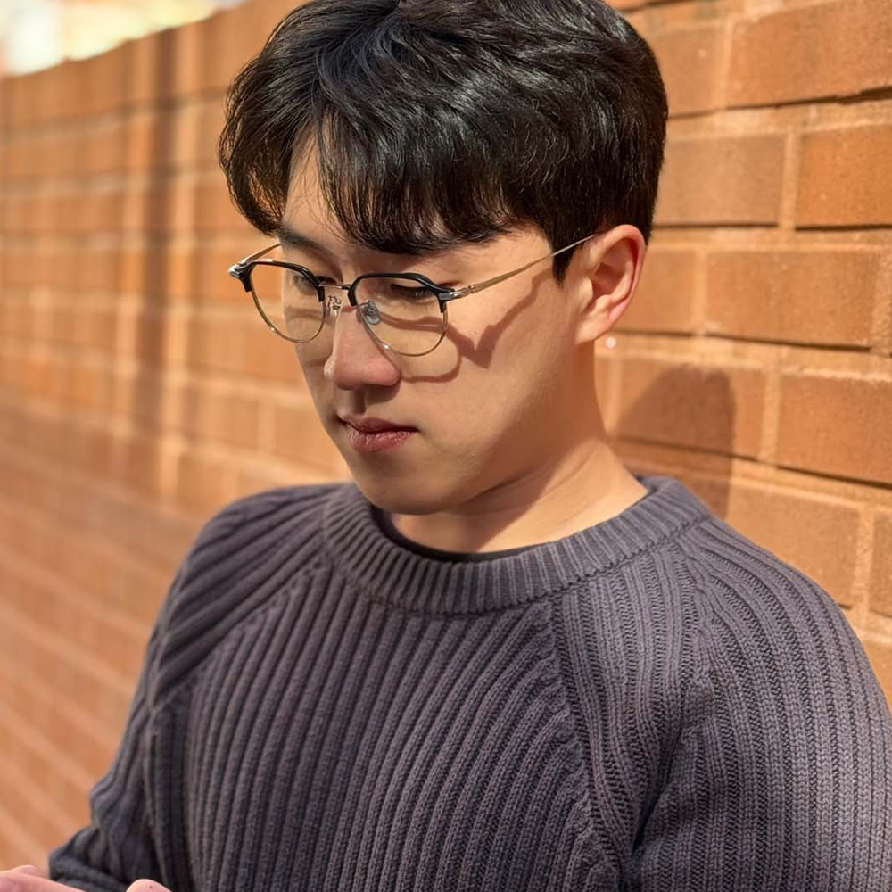 마스카 프리 디코드 버트 BURT 51 01B 하금테 티타늄 안경 - 상세 이미지 5