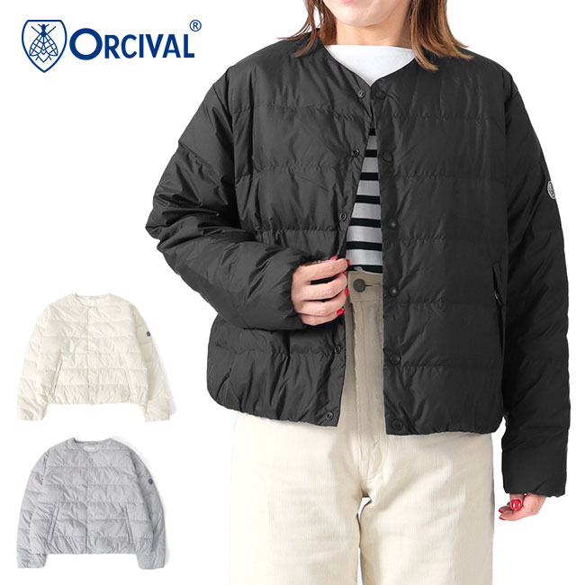 오르치발 ORCIVAL 여성 패딩점퍼 매트 태피터 후드 다운 자켓 OR-A0226 3컬러 - 상품 이미지