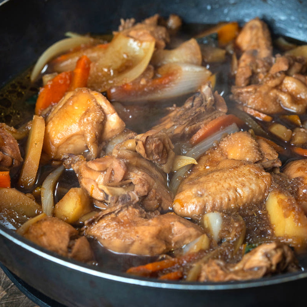 [5분완성]순살만 안동찜닭 700g 2인분/간장맛, 매운맛 로제맛 카레크림맛 - 상품 이미지