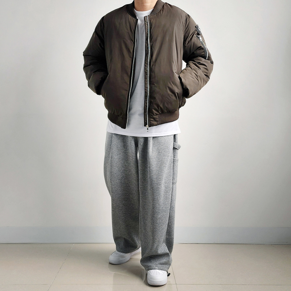 1+1 항공패딩점퍼 ma1 봄버패딩 이미지 6