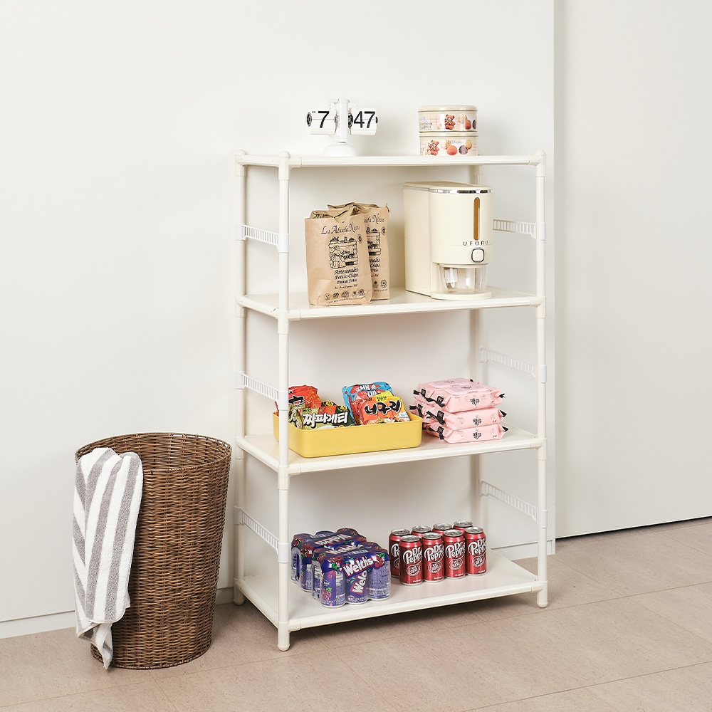 렌지대 전자렌지 선반 수납장 밥솥 다이 밥솥장 거치대 600 4단