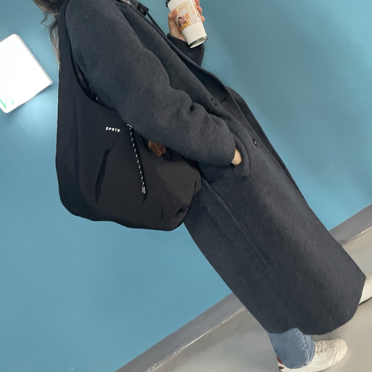 mddas 호피 데일리백 가벼운 여성 숄더백 호보백 보부상가방 양면 나일론 빅 크로스 백