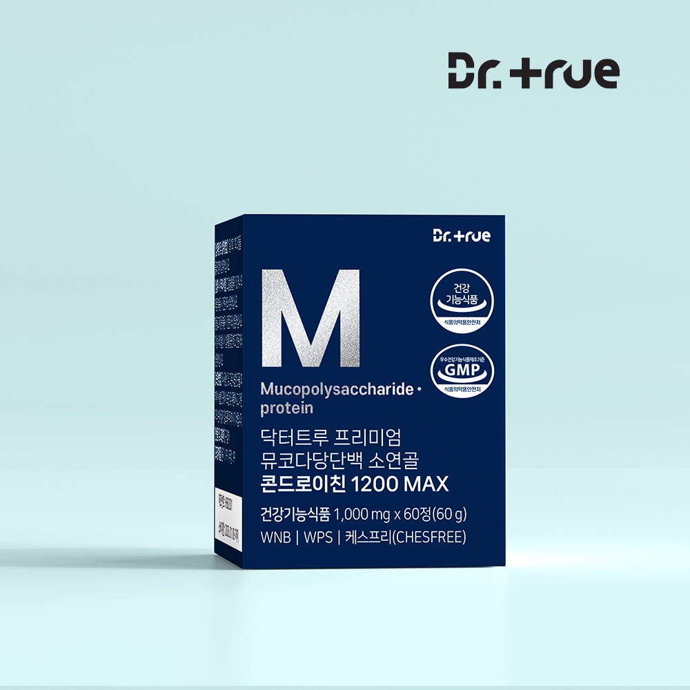 닥터트루 뮤코다당단백 소연골 콘드로이친 1200 MAX 60정, 1개